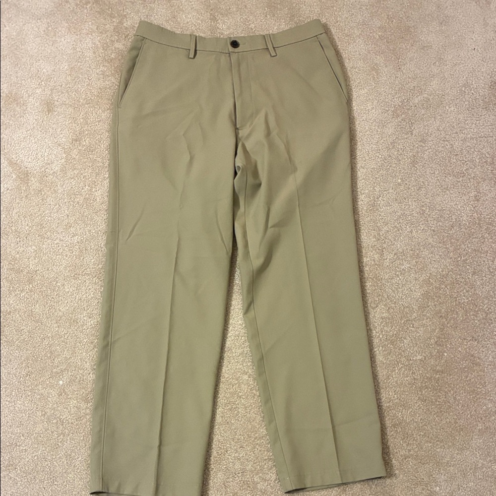 Haggar Men's Tan Chinos